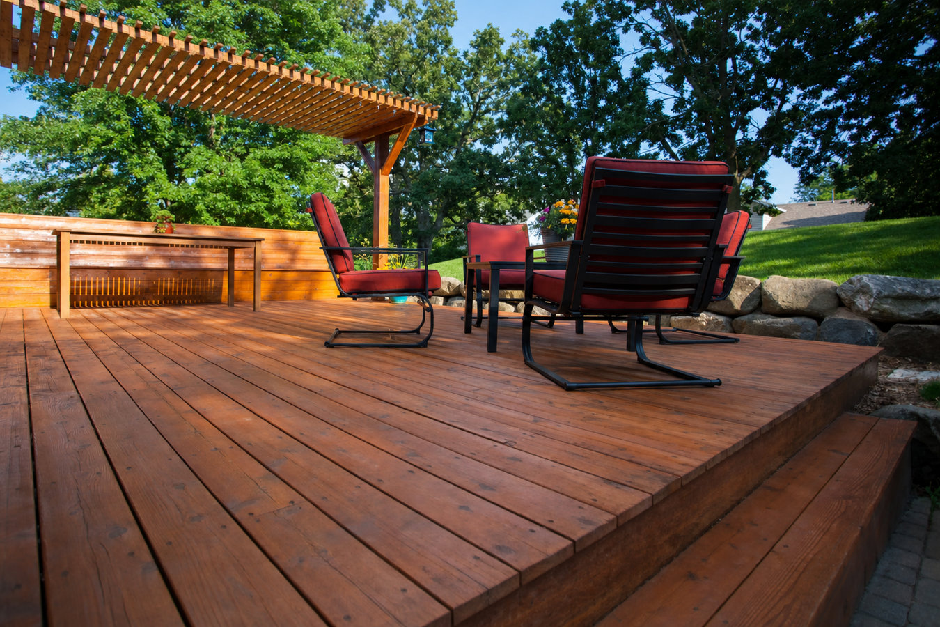Custom deck design and build